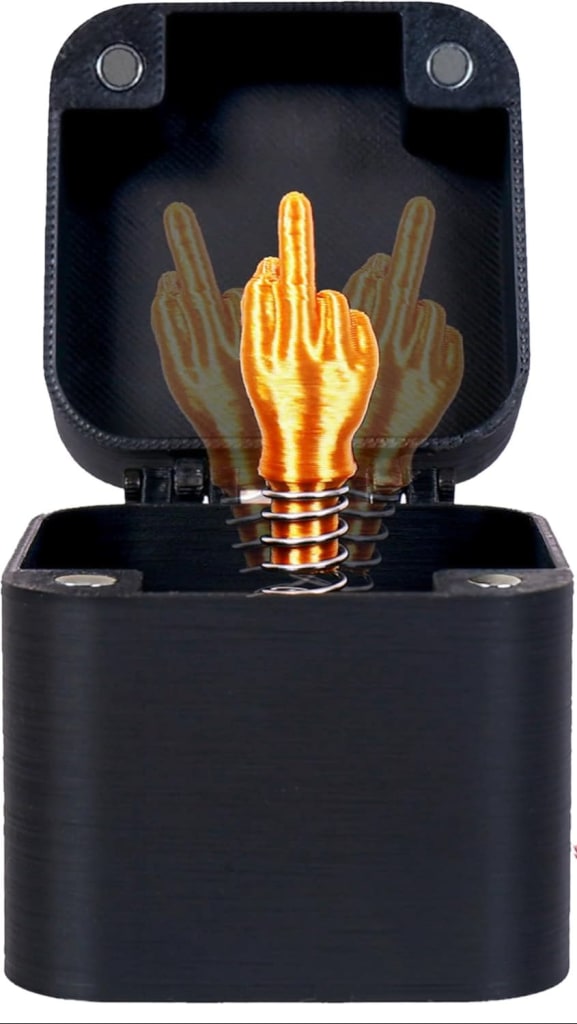 Middle Finger In A Box