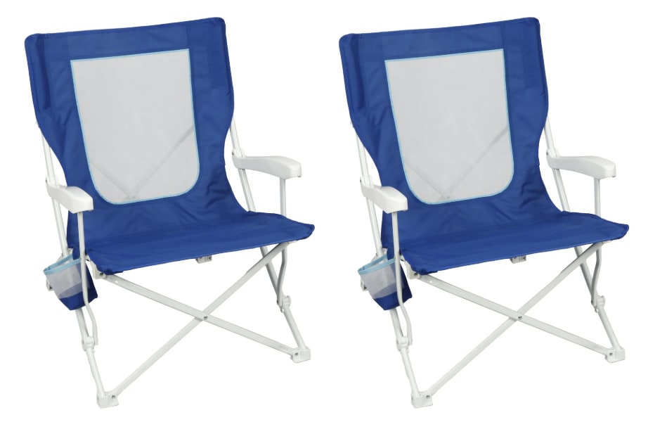 Mainstays Folding Chair 2-Pack w/ Carry Bags for $20 + free shipping w/ $35