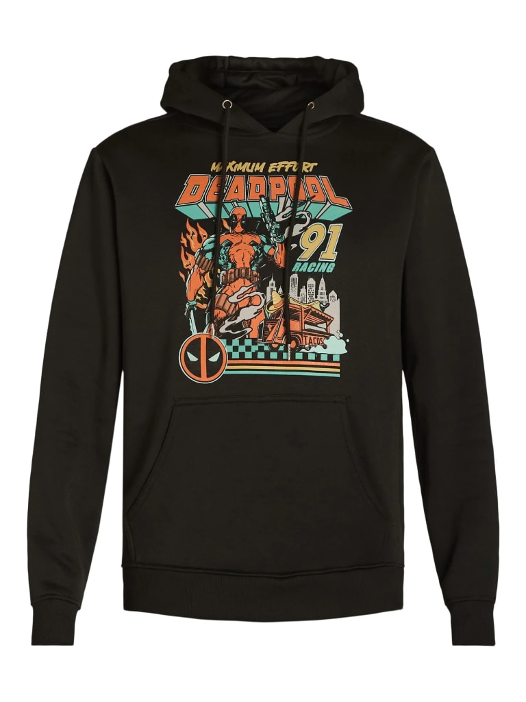 Deadpool Men's Maximum Effort Hoodie for $9 + free shipping w/ $35