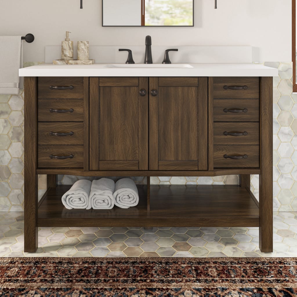 Bathroom Vanities & Vanity Tops at Lowe's: Up to 45% off + shipping varies