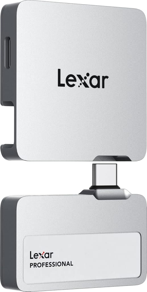 Lexar Professional Go 1TB Portable SSD w/ Hub