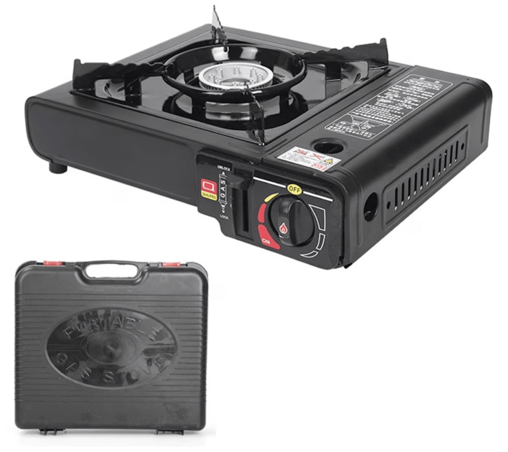 2,900W Portable Single-Burner Butane Gas Camping Stove for $17 + free shipping w/ $35