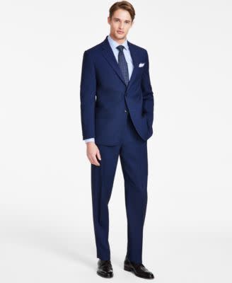 Nautica Men's Modern-Fit Bi-Stretch Suit