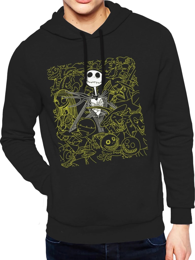 Disney The Nightmare Before Christmas Men's Jack Hoodie for $11 + free shipping w/ $35