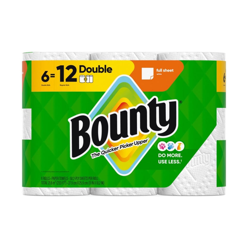 Bounty Full Sheet Paper Towels 6-Pack