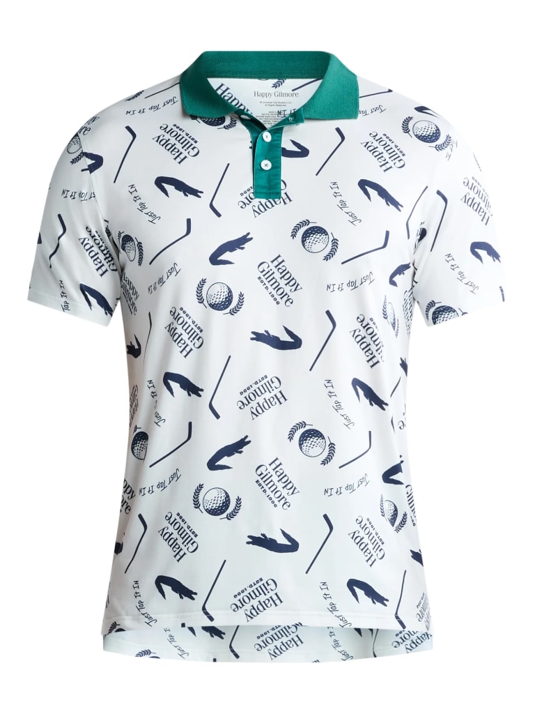 Happy Gilmore Men's Polo Shirt for $11 + free shipping w/ $35