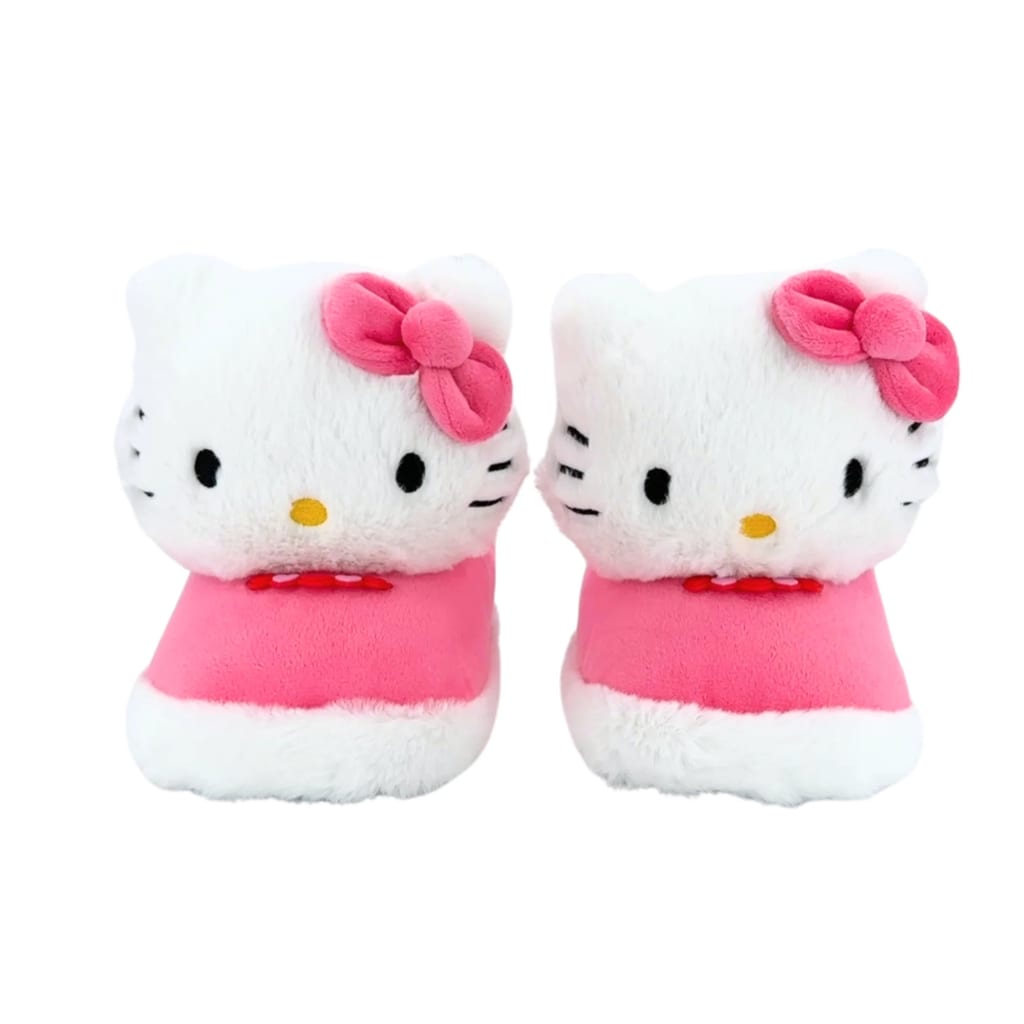 Ground Up Women's Hello Kitty 3D Slippers for $6 + free shipping w/ $35
