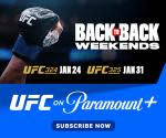 Stream UFC Blockbuster Events at Paramount+