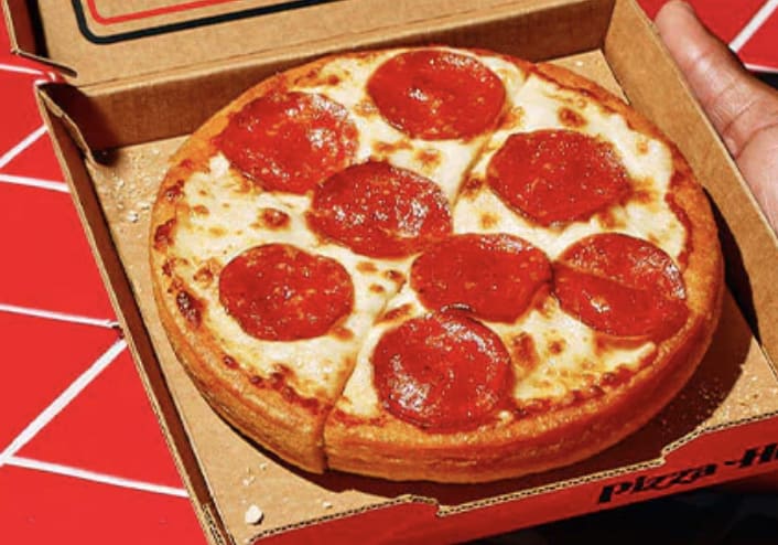 Pizza Hut Personal Pan Pizzas