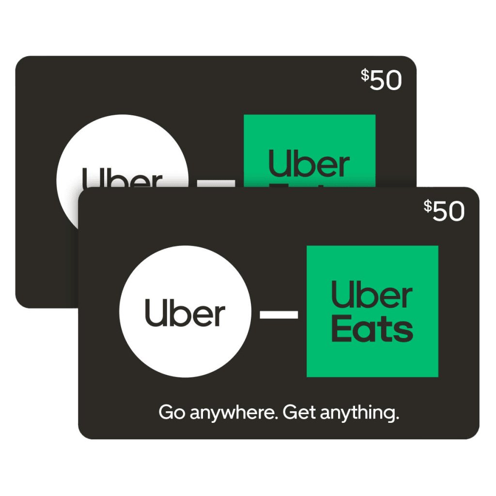 Uber/Uber Eats $100 eGift Card