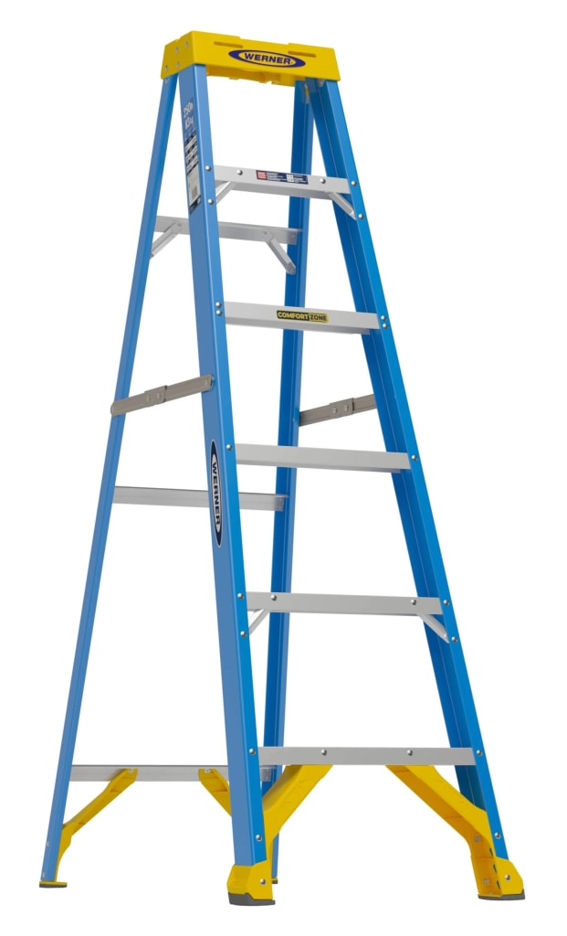 Werner 6-Foot Fiberglass Step Ladder