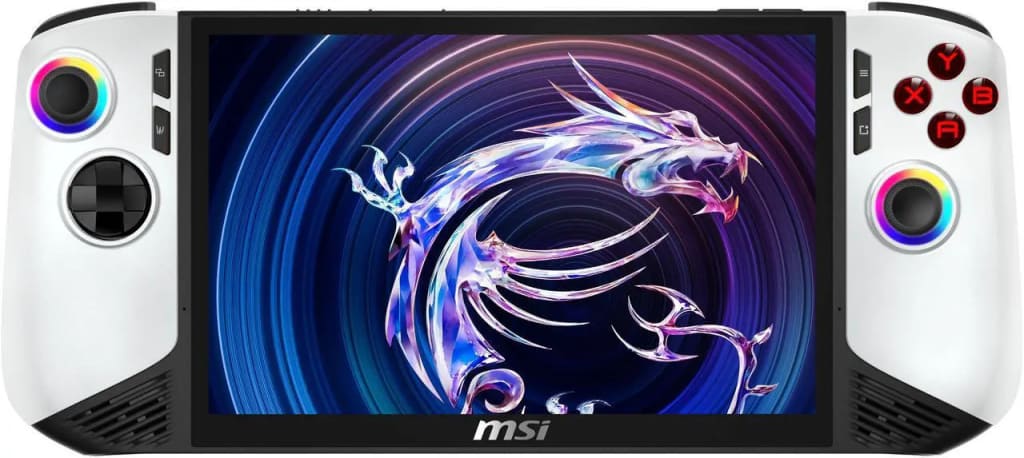 MSI HandHeld CLAW 8 AI+ A2VM Polar Tempest Edition Handheld Gaming PC