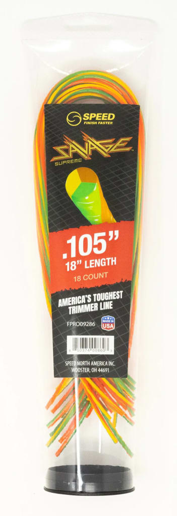 Speed Savage Supreme 27-ft. Pre-Cut Trimmer Line 18-Pack