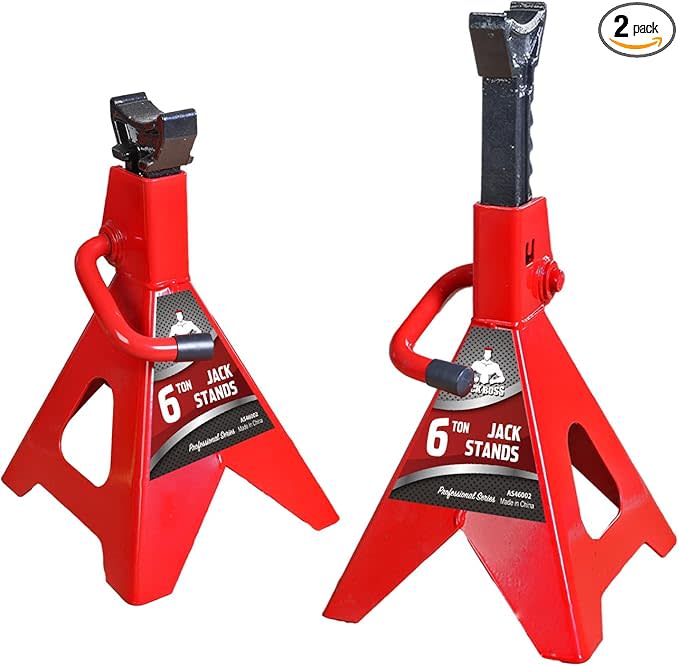 Jack Boss 6Ton Car Jack Stand 2Pack 56 AS46002