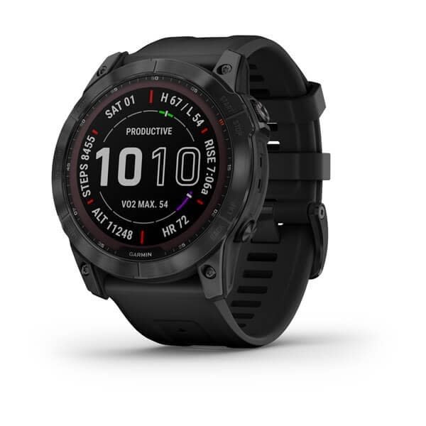 Certified Refurb Garmin fenix 7X Sapphire Solar Smartwatch at eBay