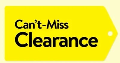 Walmart Can't Miss Clearance