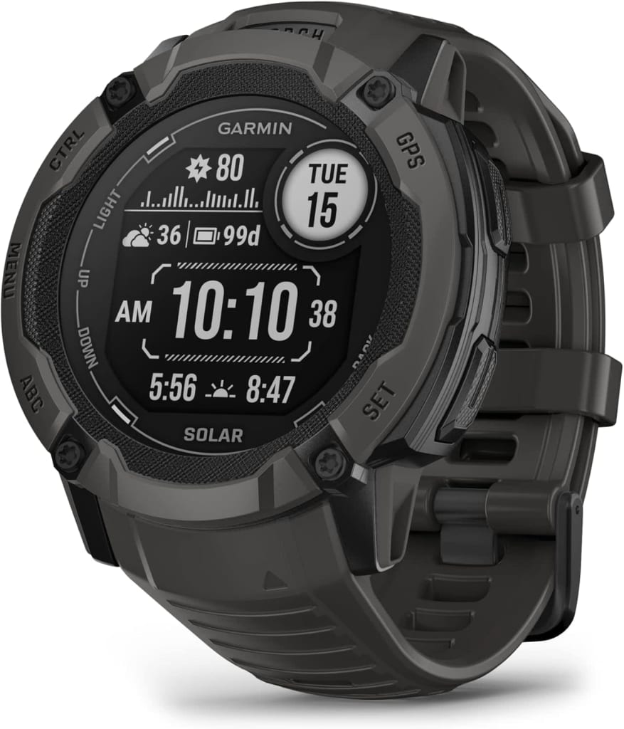 Garmin Instinct 2X Solar Rugged GPS Smartwatch