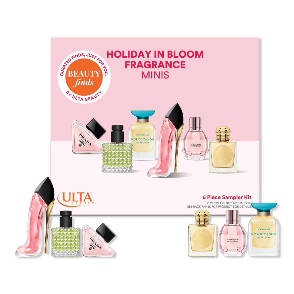 Ulta Beauty Holiday in Bloom Fragrance Minis Sample Box for $44 + free shipping