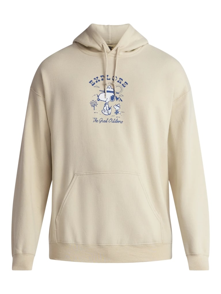 Peanuts Men's Snoopy Explore Hoodie for $10 + free shipping w/ $35