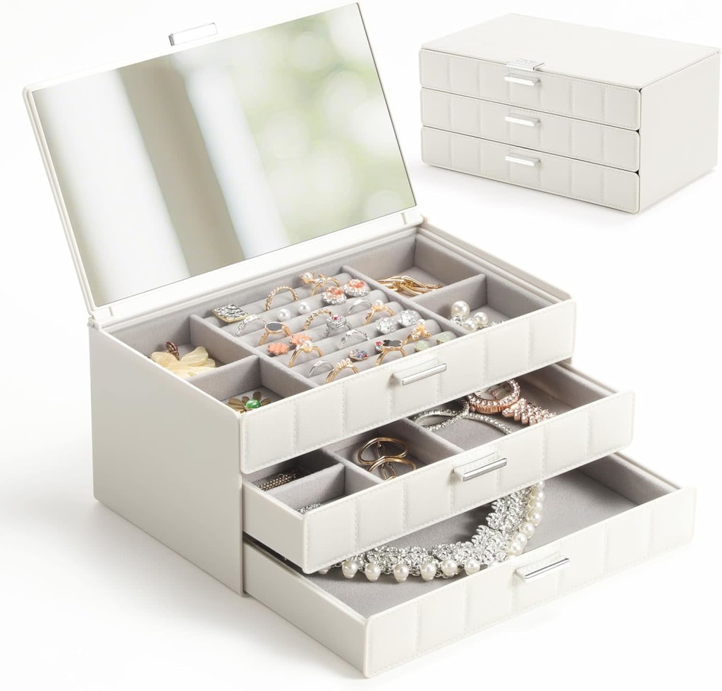 Lamu 3-Tier Jewelry Box: $19.99