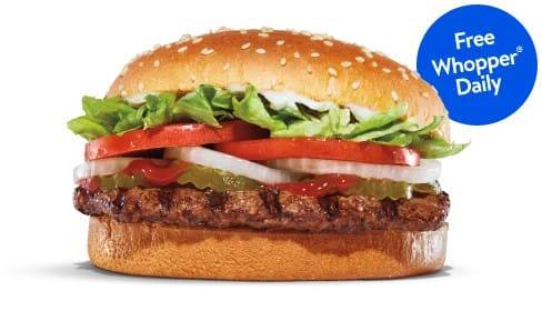 Walmart+ Burger King Whopper Week