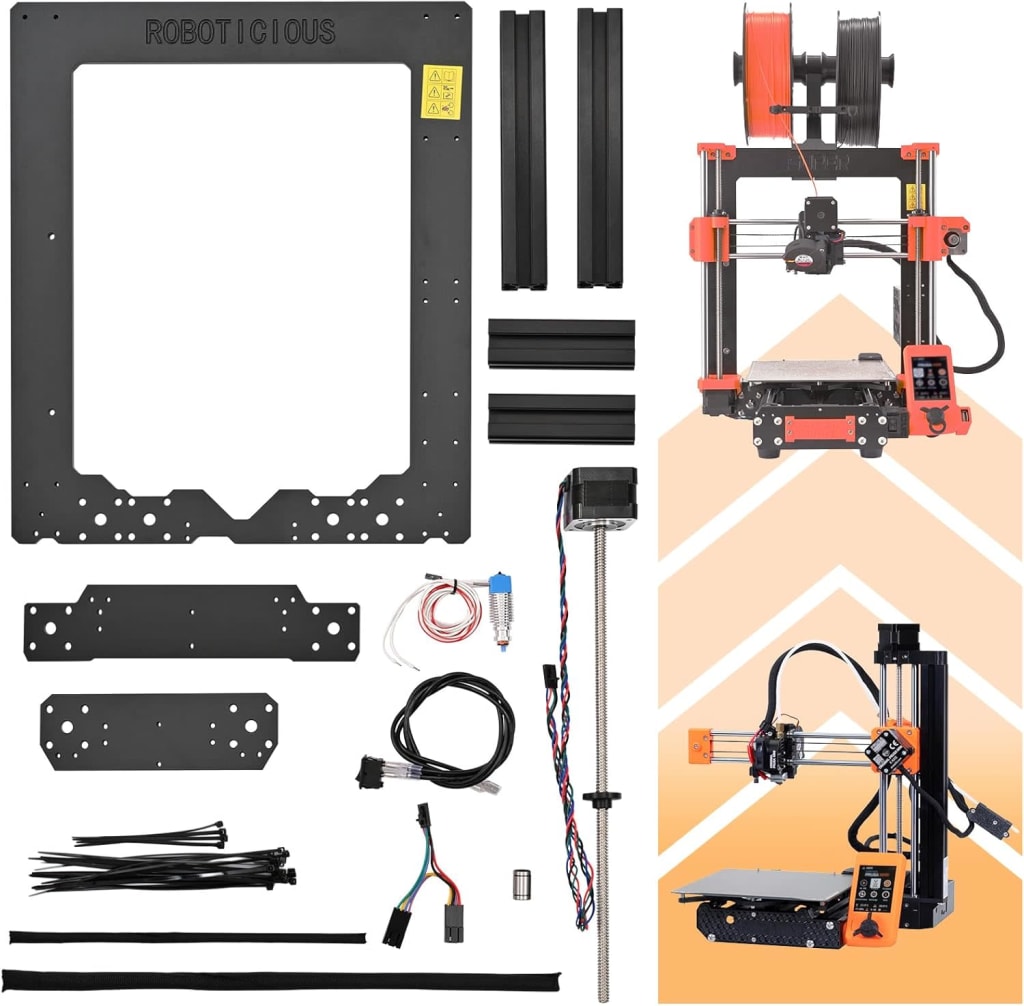 Roboticious Upgrade Kit for Prusa Mini+ 3D Printer: $149.90