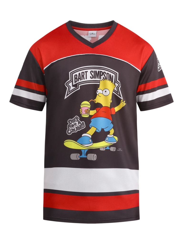 The Simpsons Men's Graphic Soccer Jersey