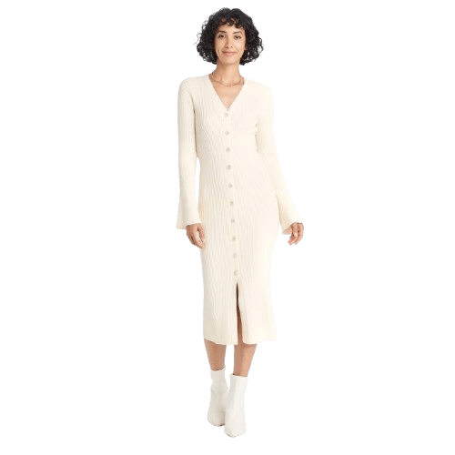 A New Day Women's Midi Sweater Dress for $10 + free shipping