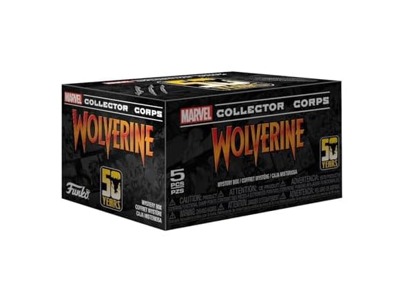 Funko Marvel Collector Corp Wolverine 50th Anniversary Box