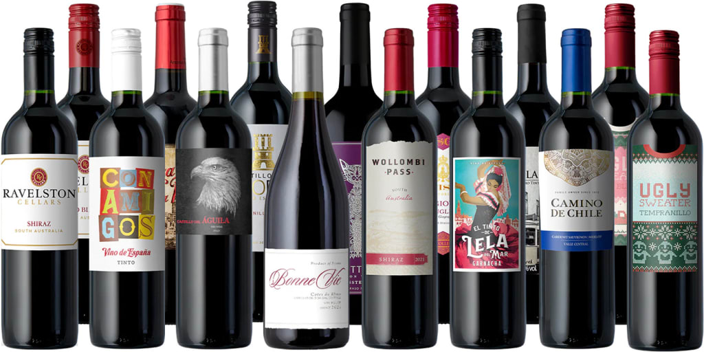 Splash Wines Reds We Love 15-Bottle Pack
