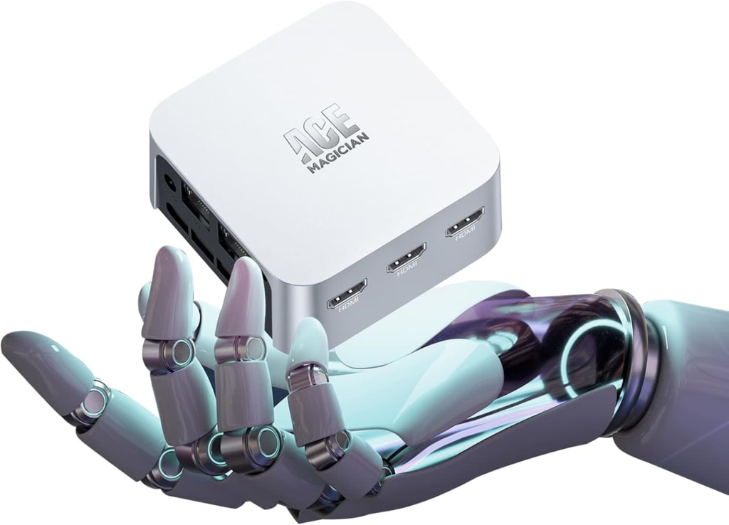 AceMagician T8Plus 12th Gen. N100 Mini Desktop PC: $99.50