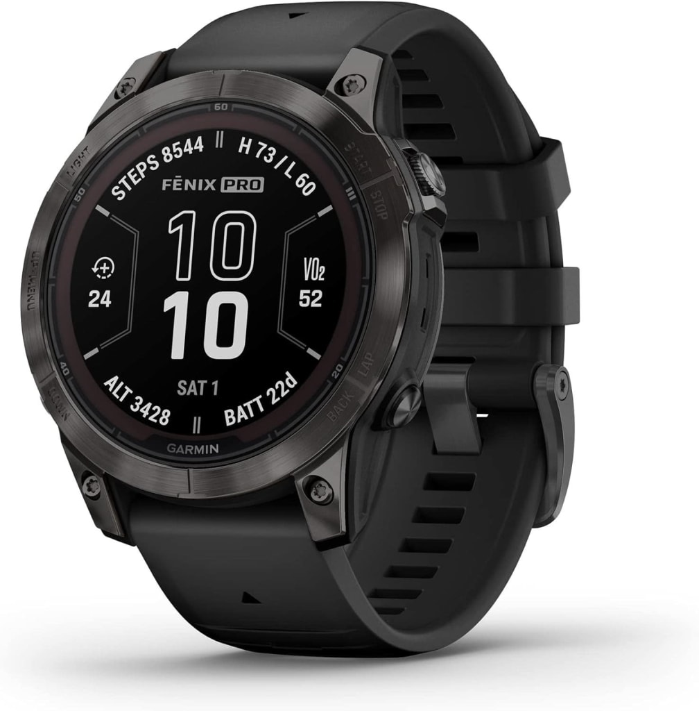Certified Refurb Garmin fenix 7 Pro Sapphire Solar Smartwatch at eBay