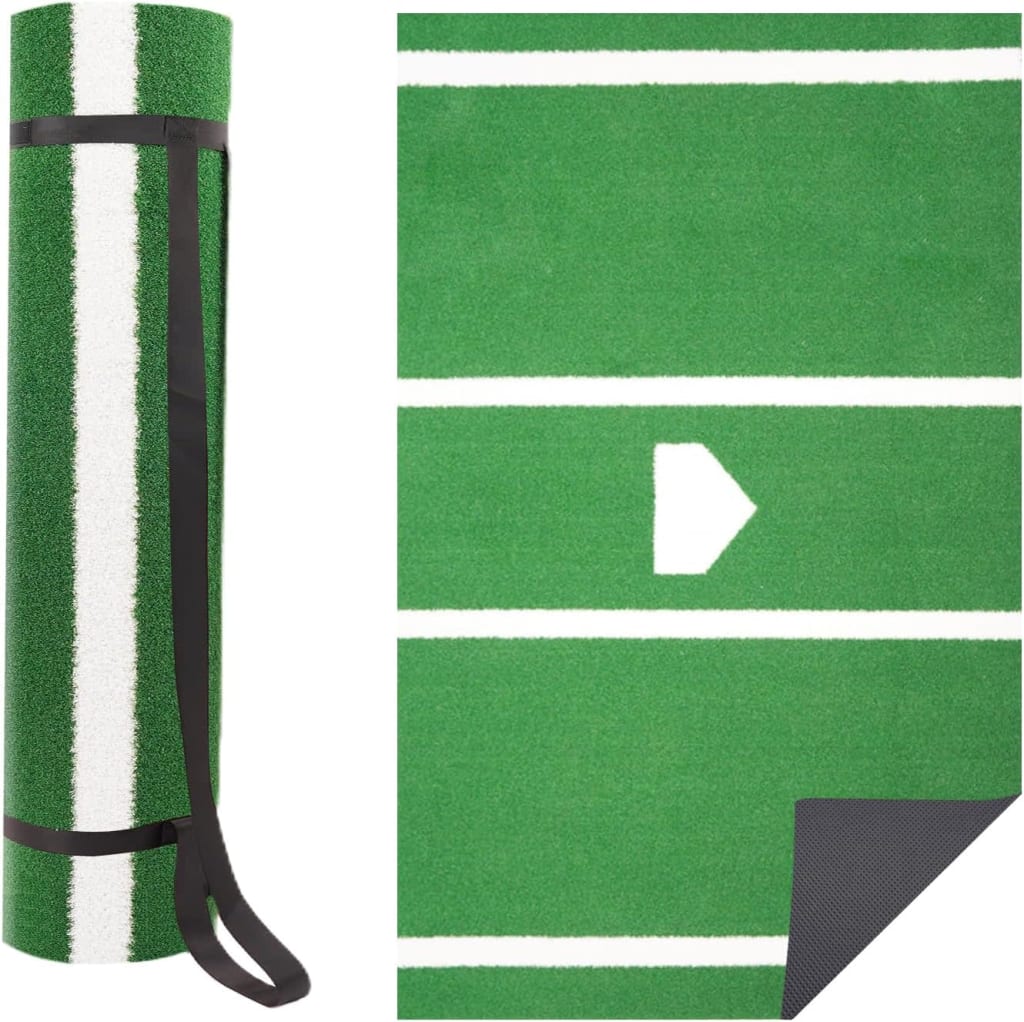 6x4-Foot Baseball Hitting Mat at Amazon