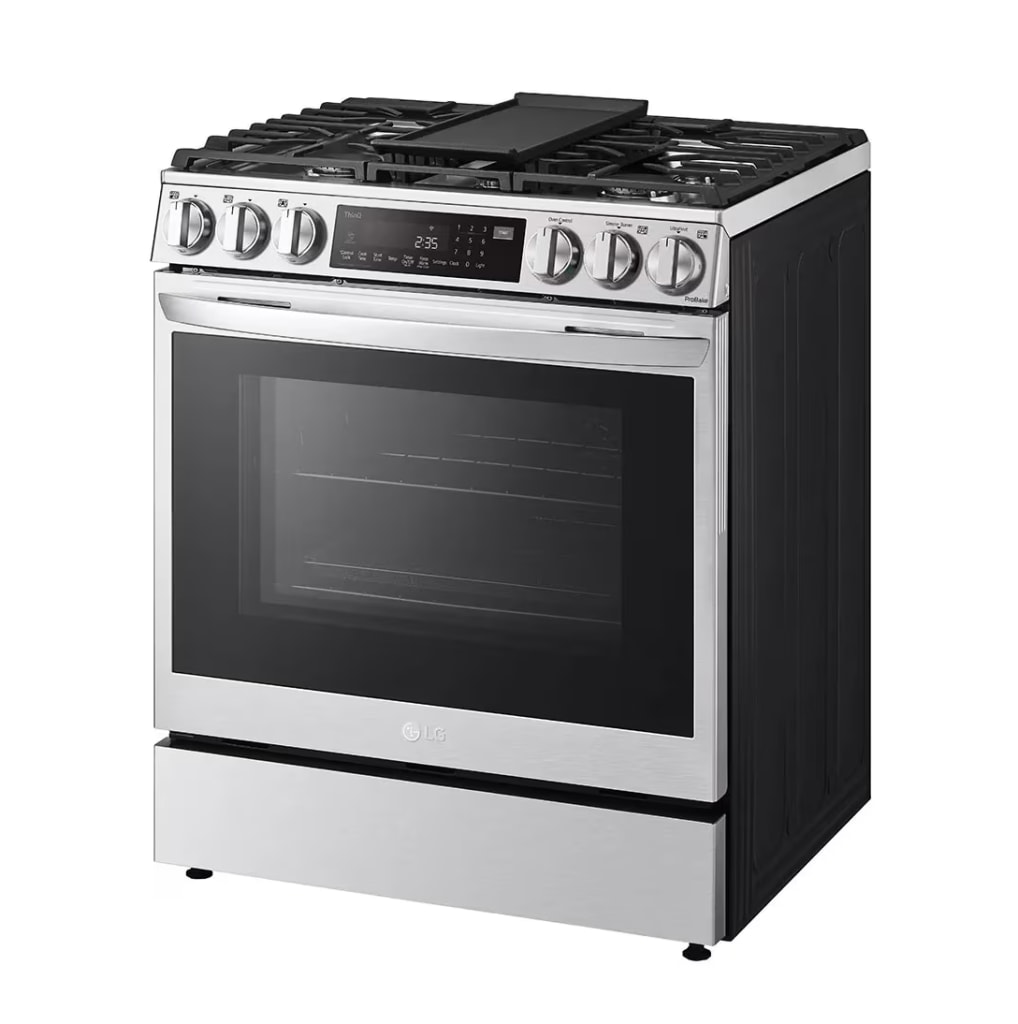 LG Range and Microwave Bundle