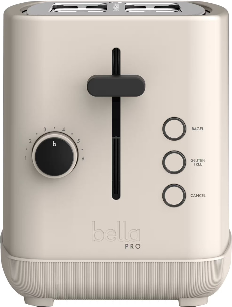 Bella Pro Series 2-Slice Extra-Wide-Slot Toaster for $15 + free shipping