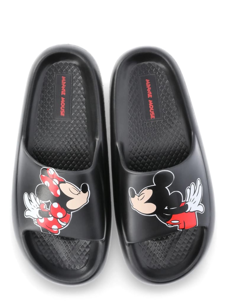 Disney Mickey & Minnie Mouse Women's Slide Sandals for $11 + free shipping w/ $35