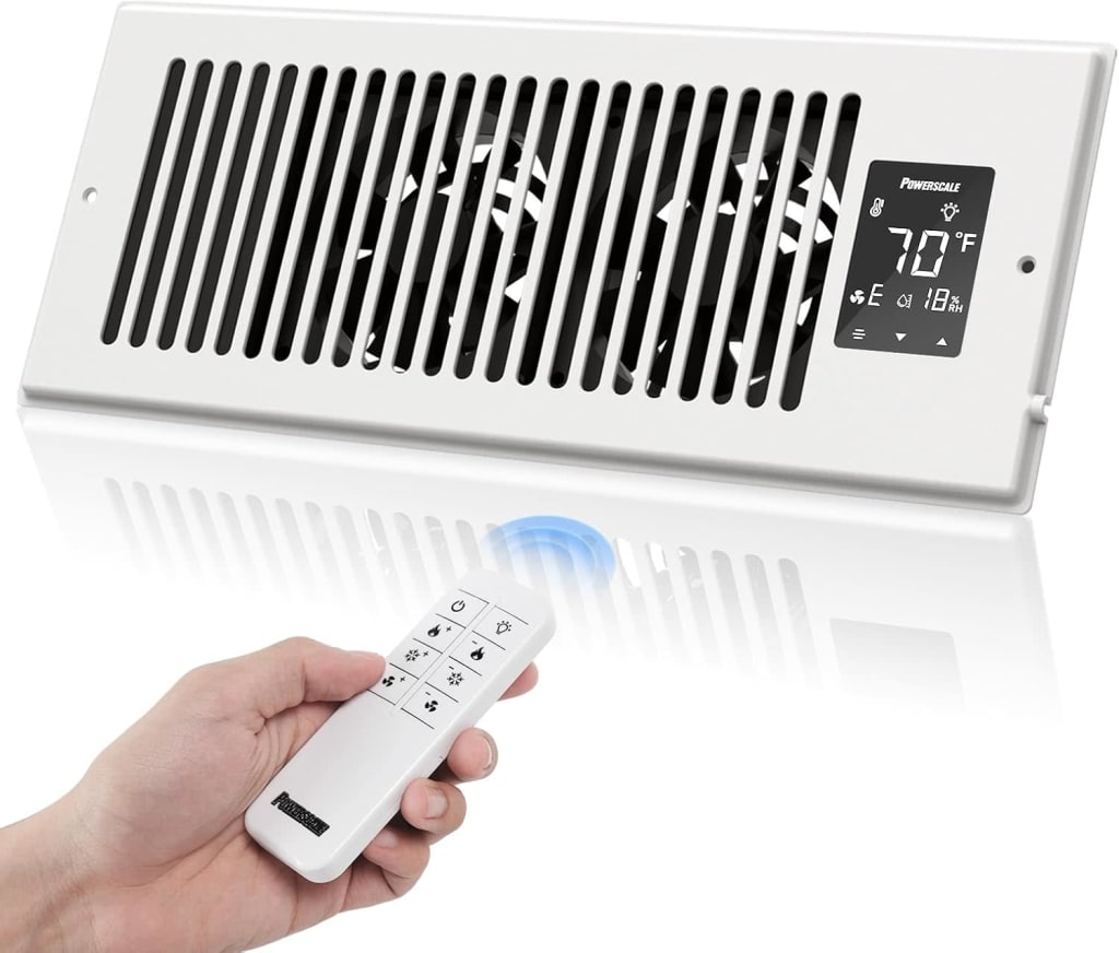 PowerScale Quiet Register Booster Fan