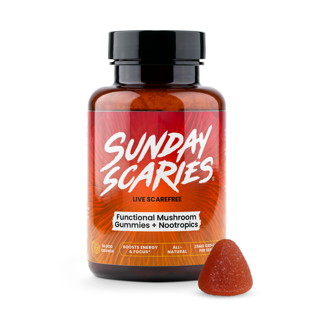 Sunday Scaries Mushroom Gummies 30-Count: 30% off + free shipping
