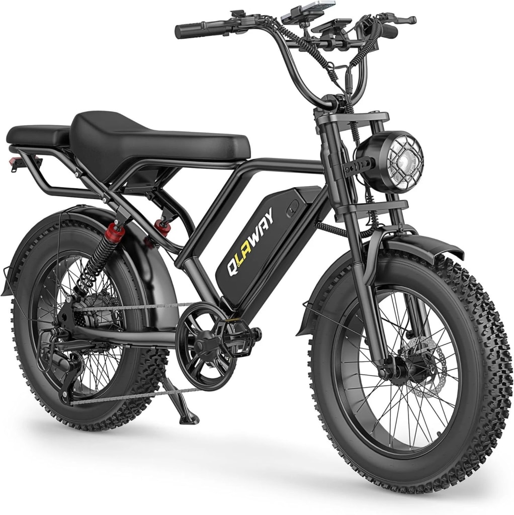 Qlaway 750W 20" Fat Tire Electric Bike for $535 + free shipping