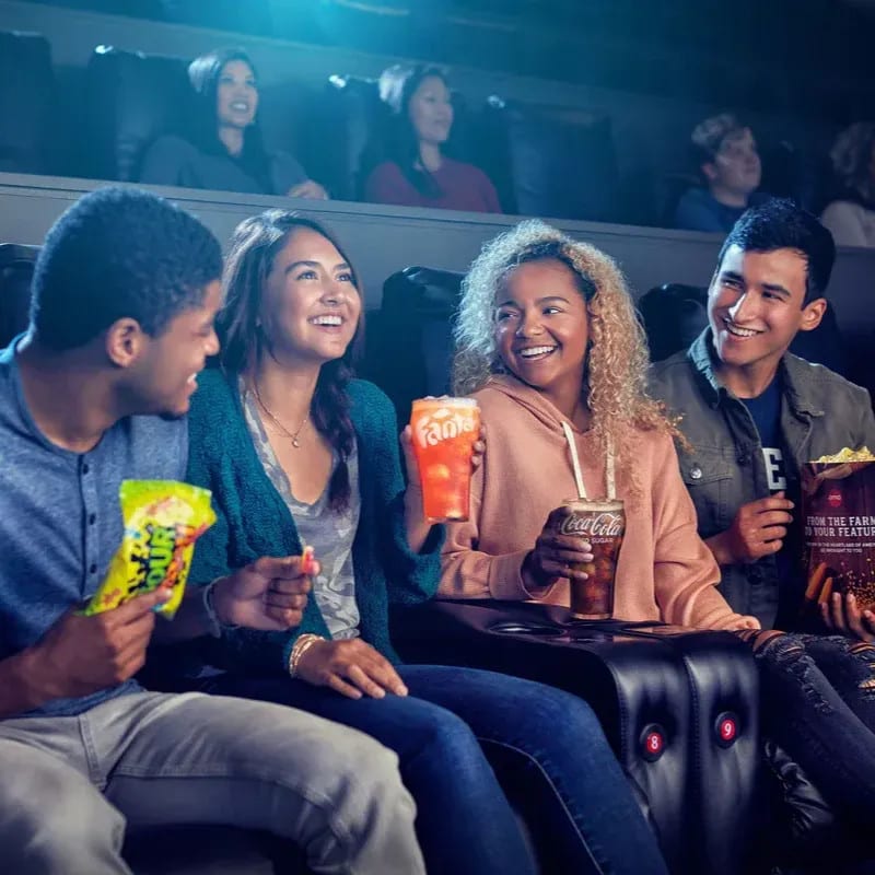 AMC Theatres Movie Ticket, Soft Drink, & Popcorn for $28 for 2