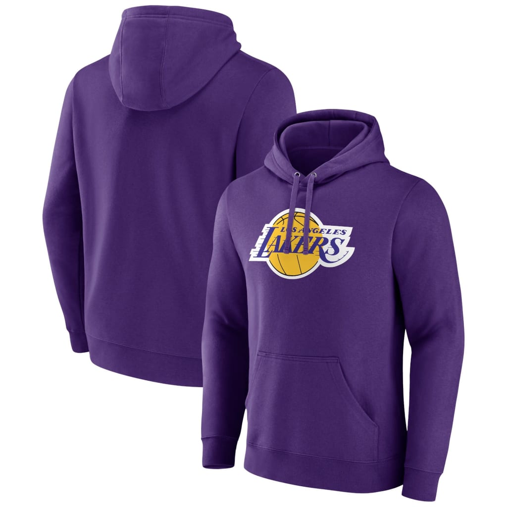 Los Angeles Lakers Fanatics Primary Logo Pullover Hoodie for $33 + free shipping