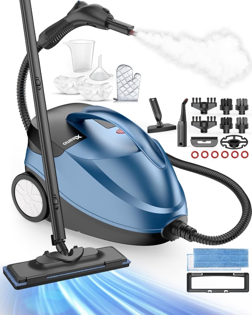 Xteamo Pressurized Handheld Steam Cleaner at Amazon