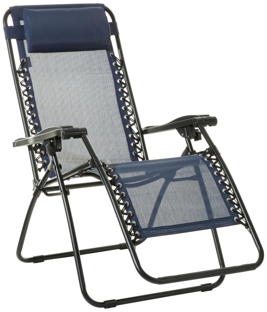 Amazon Basics Zero Gravity Reclining Outdoor Chair 62.99