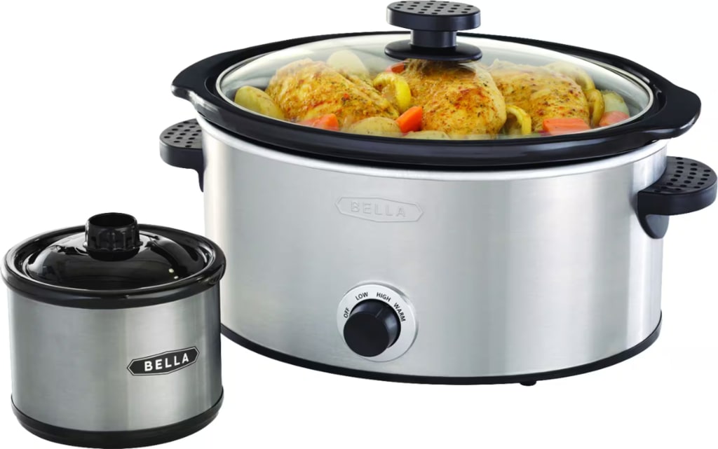Bella 5-Quart Slow Cooker for $18 + free shipping
