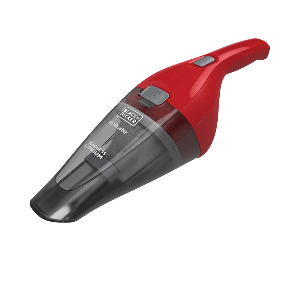 Black + Decker Dustbuster Cordless Handheld Car & Pet Hair Vacuum 23