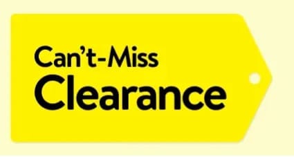 Walmart Can't Miss Clearance