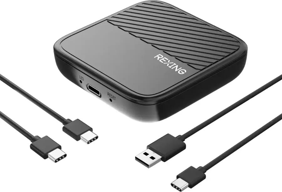 Rexing Wireless Apple CarPlay & Android Auto Adapter for $55 + free shipping