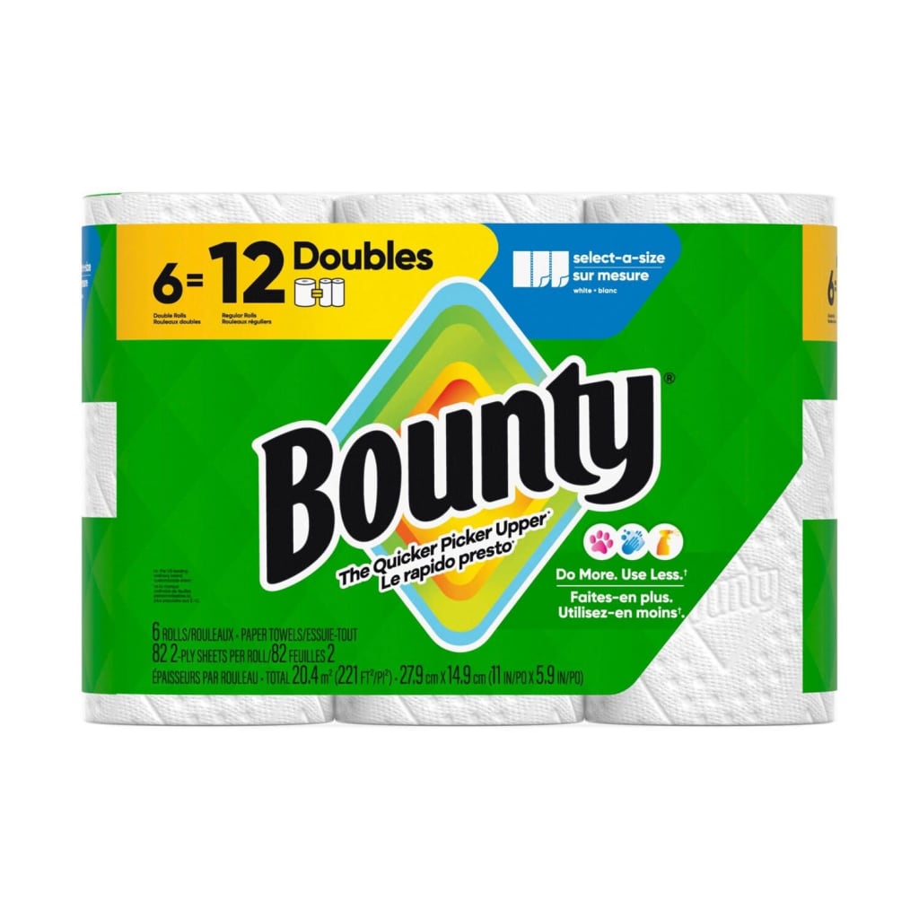 Bounty Select-A-Size Paper Towels 6-Pack