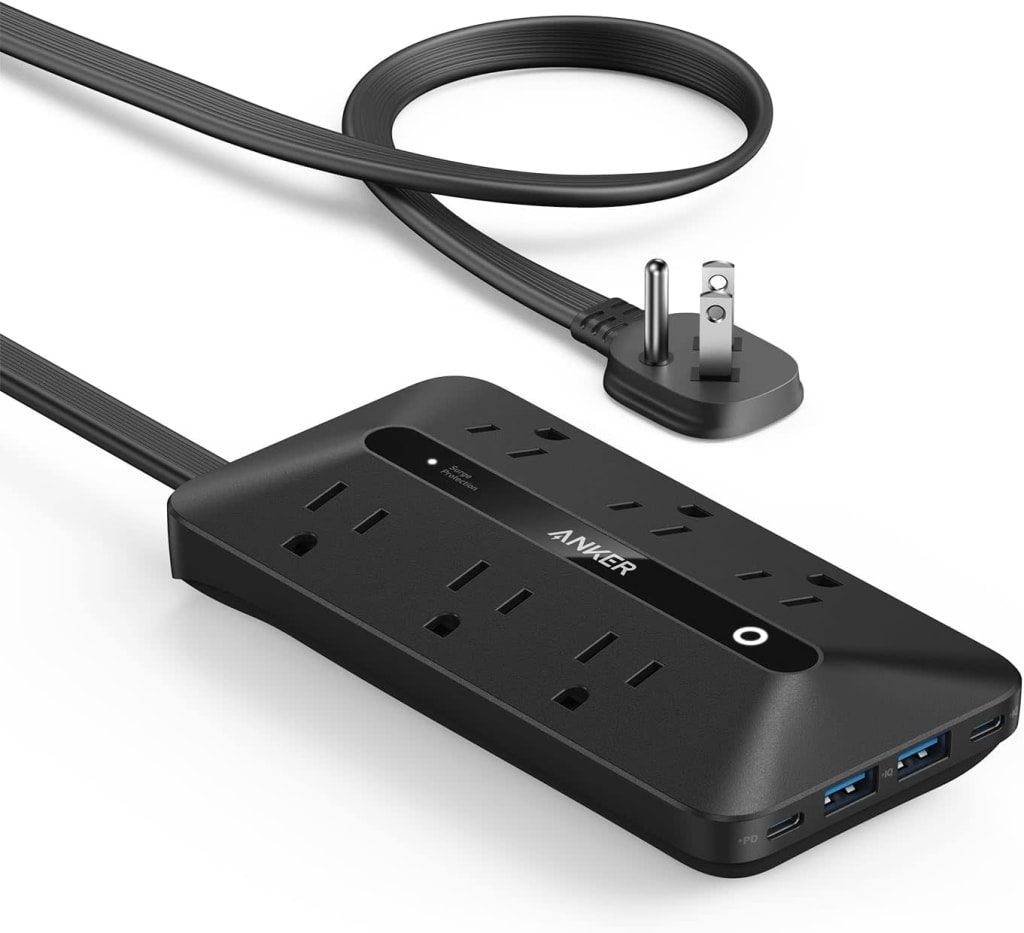 Anker 10-in-1 Ultra Thin Power Strip