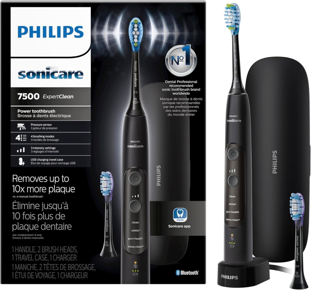 Philips Sonicare ExpertClean 7500 Electric Toothbrush